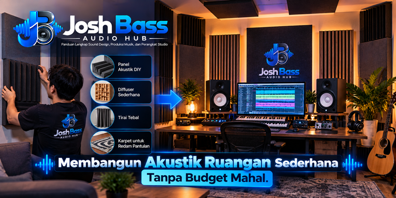 Membangun Akustik Ruangan Sederhana Tanpa Budget Mahal