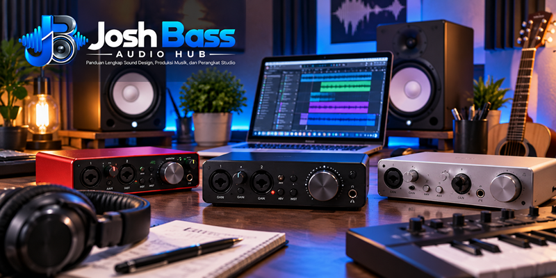 Panduan Lengkap Memilih Audio Interface untuk Home Studio Pemula