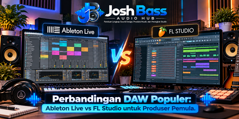 Perbandingan DAW Populer Ableton Live vs FL Studio untuk Produser Pemula